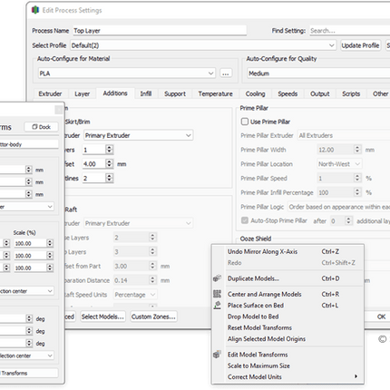 Logiciel - Logiciel de préparation et de lancement en production SYMPLIFY 3D pour imprimante 3D - VOLUMIC - KALLISTO